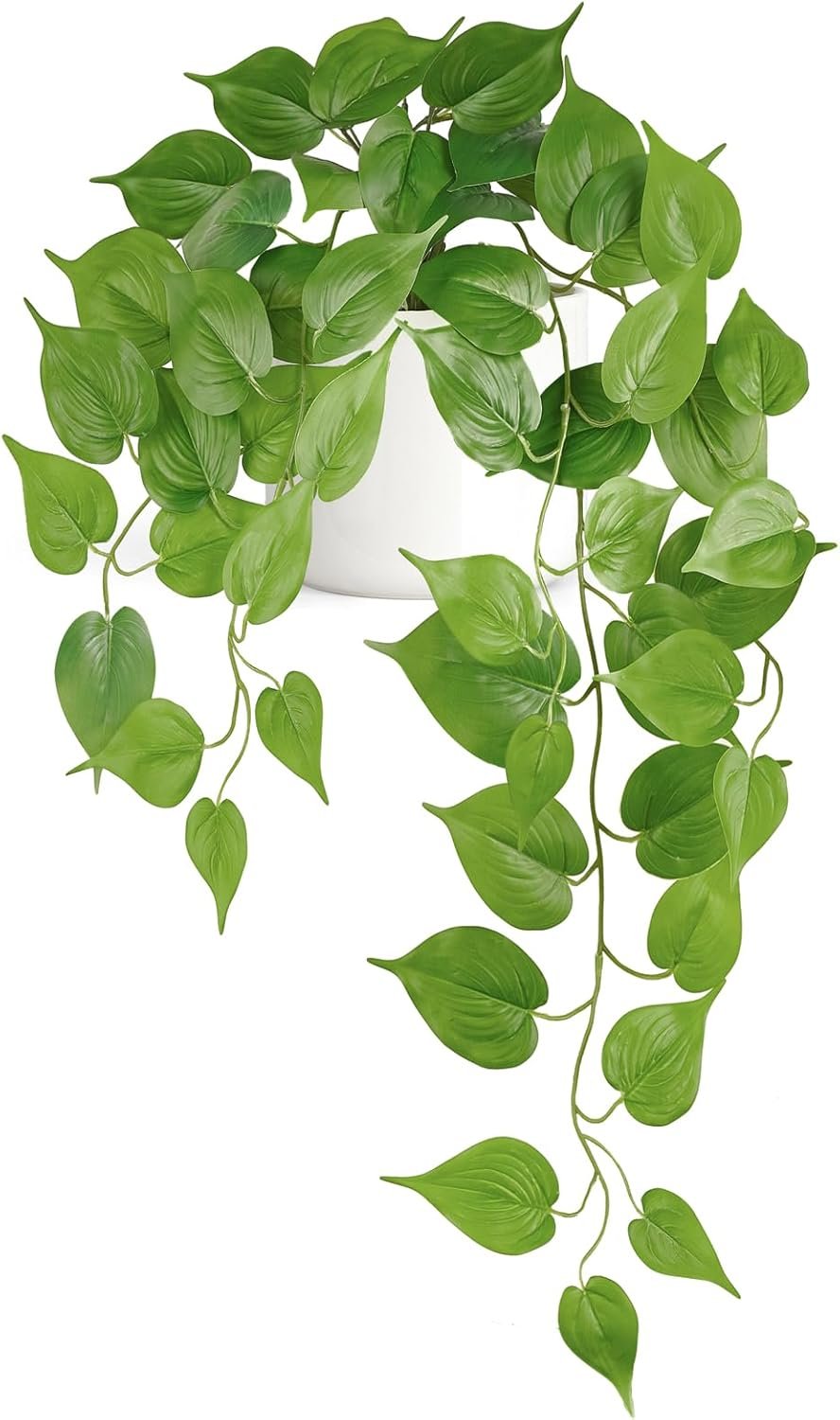 Artificial pothos desk decor by Mkono